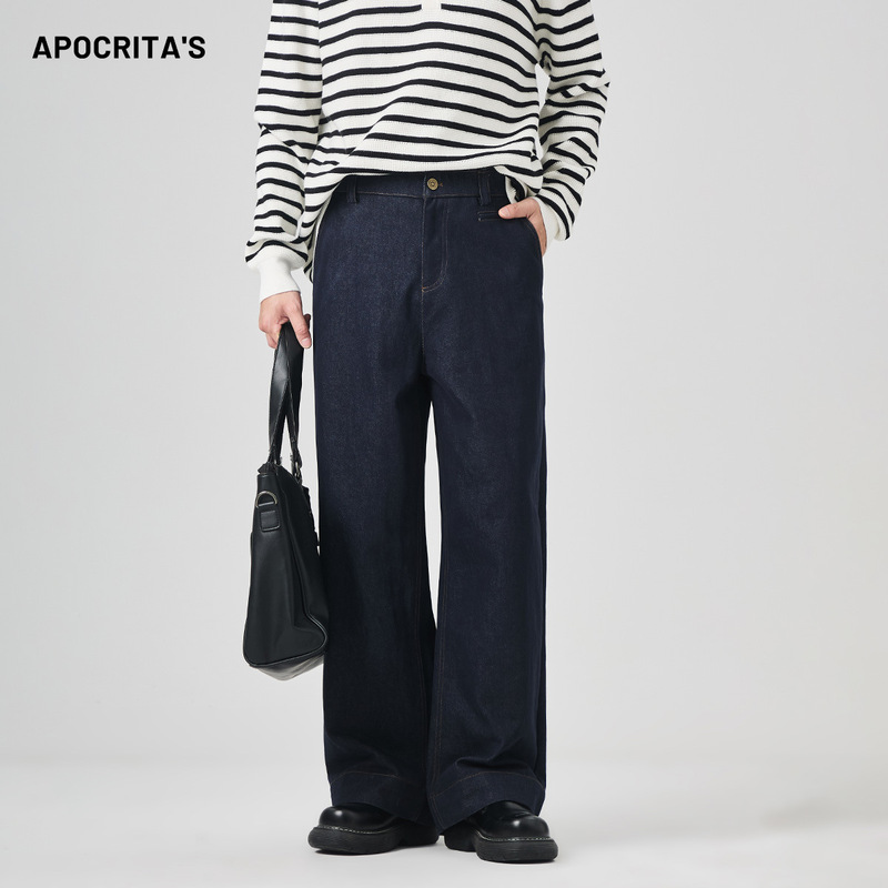 Apo Men's Clothing | Cross-Border Casual Pants for Men and Women in Autumn and Winter, High-End, Trendy, Versatile, Loose, Lazy Style, Wide-Leg Pants and Trousers Apo Men's Clothing | Cross-Border Casual Pants for Men and Women in Autumn and Winter, High-End, Trendy, Versatile, Loose, Lazy Style, Wide-Leg Pants and Trousers