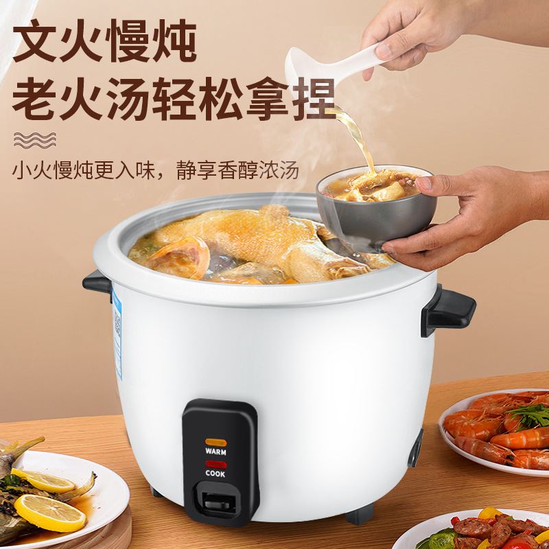 Nueva olla de arroz eléctrica inteligente de leña 1.5l - 6l aislamiento térmico a largo plazo electrodomésticos duraderos exportación transfronteriza de 1 - 8 personas image 3