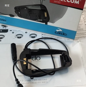 Cardo Freecom Spirit orijinal aksesuarları: baza, mikrofon, JBL qulaqlıq