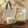 Elegant glass cover, handheld gift box