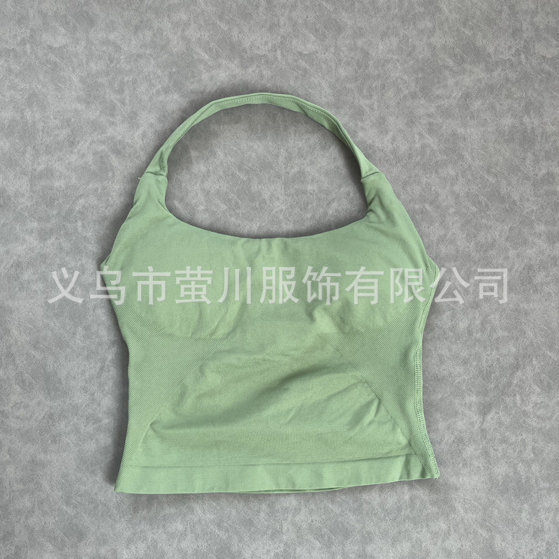 Transfronterizos Europa y América DF mujeres sin pantalones cuello largo chaleco de acondicionamiento físico hermosa espalda cuerpo de forma anti-descalzo mujeres