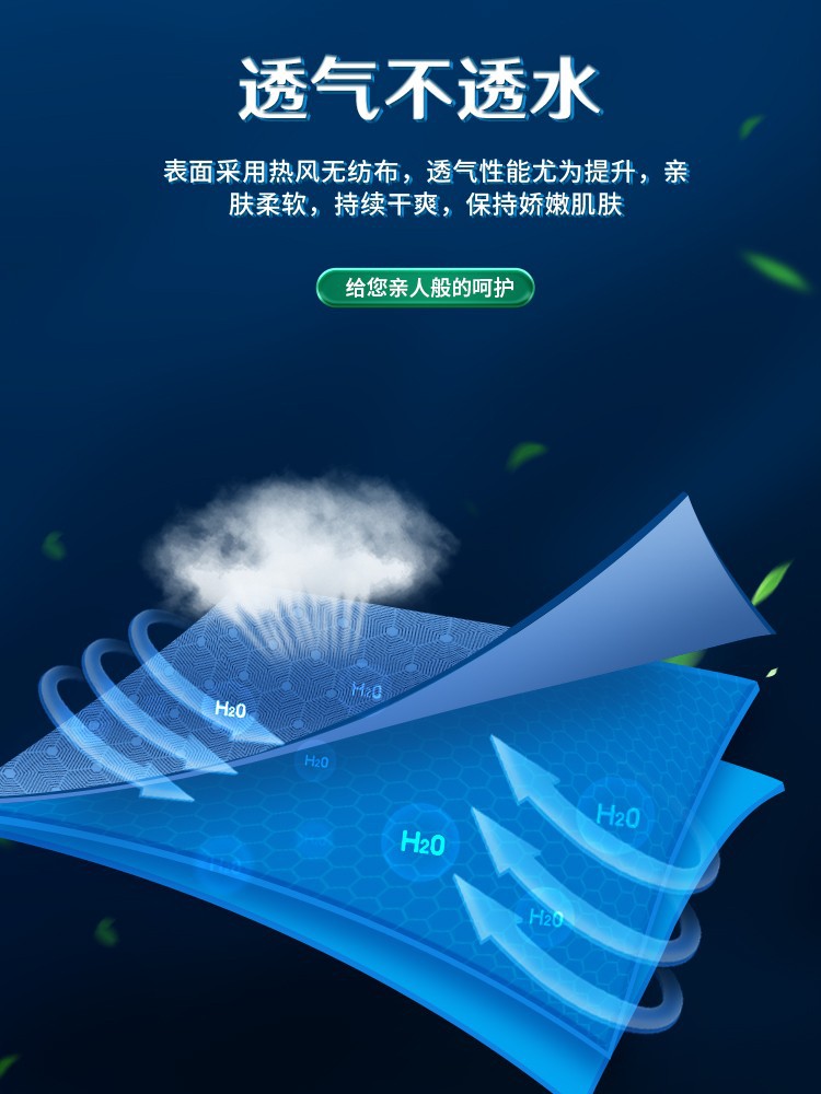 Old Age Fortune Nighttime Adult Diaper for Seniors Adult Disposable Underpads for Elderly L/XL