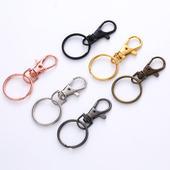 現物7色犬ボタン + 25絞り回転犬ボタンキーホルダー3分魚口ボタン金物部品アマゾン人気