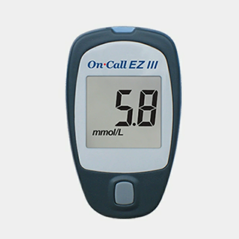 Тестер уровня глюкозы в крови Aikang Bio EZⅢ автоматически регулирует код, прост в использовании, имеет длительный срок хранения и позволяет быстро и легко проверять его.