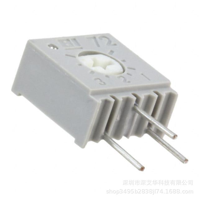 BI/TT/AB电位器20K欧单圈精密电位器0.5W立式侧调直插72XR20KLF