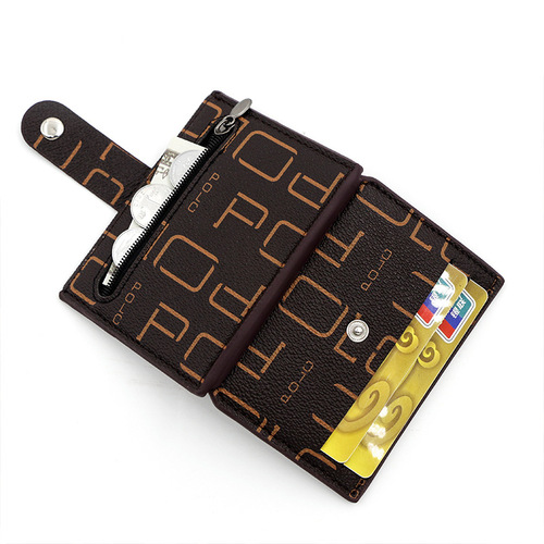 New card holder, card holder, multi-card slot wallet, pu coin purse, fashionable women's wallet, ID card holder, direct from manufacturer