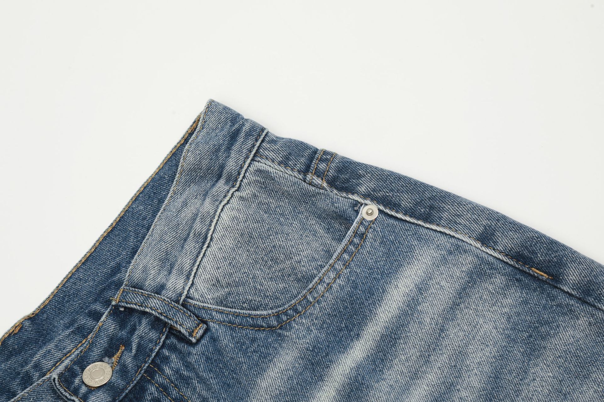 Herren Jeans Mit Weitem Bein Und Stacked Effekt Loose Fit_voghion.com