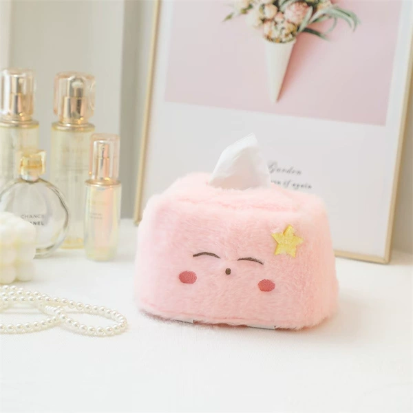 Squinting Square Tissue Cover