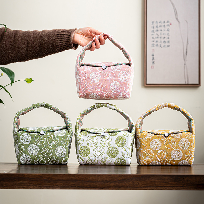 Express Cup Travel Tea Set Storage Bag Teapot Carrying Bag One Pot Three Cups Bag Tea Cup Protective Cover Master Cup Bag