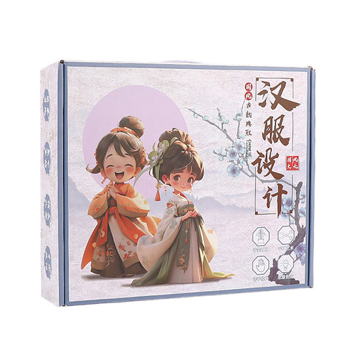 Hanfu Ancient Style Costume Design DIY Court Style Dress-Up Doll for Girls Children Chinese Style Creative Toy