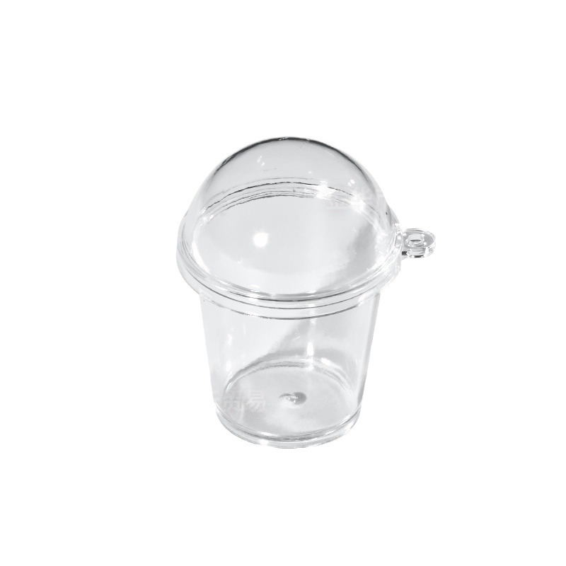 Taza de té de leche de simulación transfronteriza taza de mousse taza de paja de madera taza de comida miniaturizada diy crema pegamento taza de helado taza de cola