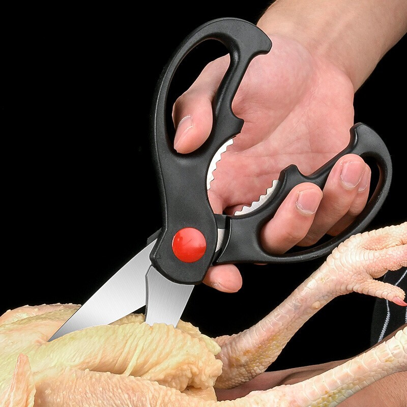 Doméstico multifuncional S regalo tijeras tijeras de pollo tijeras de cocina tijeras de acero inoxidable tijeras para matar peces LYP otros