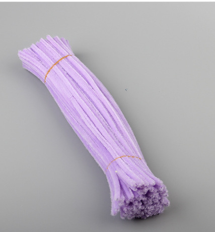 Palitos limpiapipas retorcidos al por mayor de alta densidad para manualidades y ramos paquete de materiales DIY