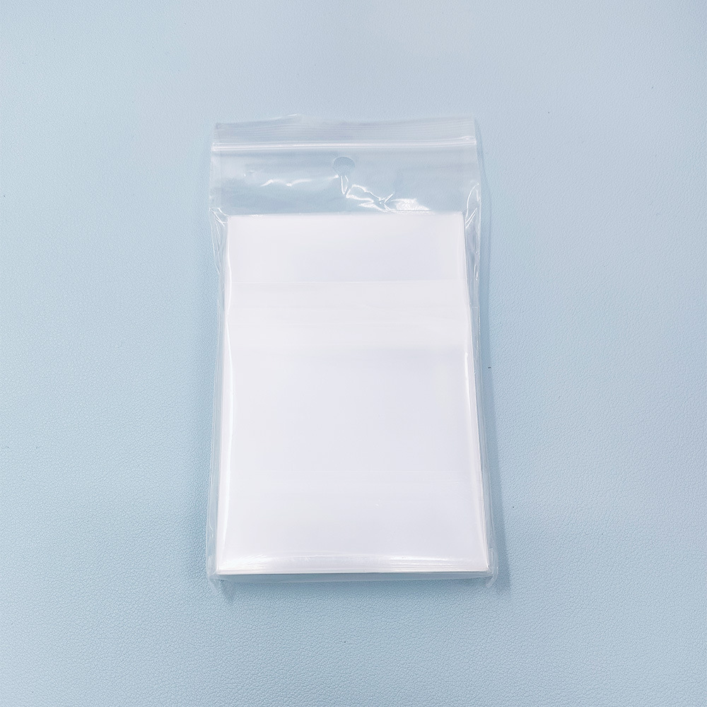 Gu Mei Gu Zi Ba Hao CPP bolsa autoadhesiva bolsa ziplock insignia redonda cuadrada Ba Hao bolsa tarjeta cubierta protectora de película 20 hilos