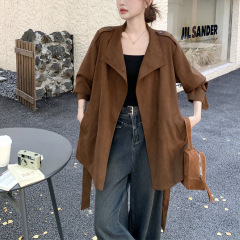 巨好看驼色收腰显瘦风衣外套女春秋2025新款爆款高级感小个子大衣