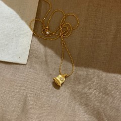 新款意大利许愿铃铛项链女时尚轻奢高级感小众设计简约百搭锁骨链