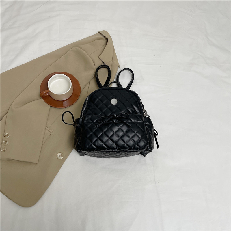 Coreano simple Chao Ling mochila para mujeres 2024 nueva moda escolar mochila de gran capacidad mochila de mano