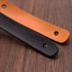First-hand supply leather car keychain metal opening spring ring key pendant accessories gift manufacturers wholesale