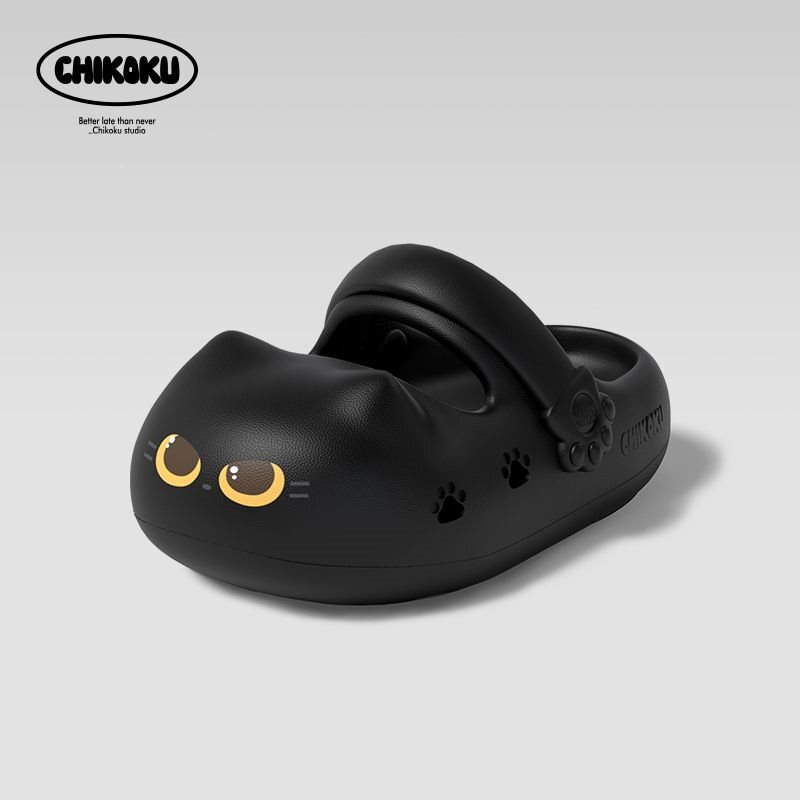 Chikoku Caramel-Colored Cat Hole Shoes for Women, Suitable for Outdoor Wear in Summer, Cute Home Shoes with Arch Support, Non-Slip, Odor-Resistant Mary Jane Style Chikoku Caramel-Colored Cat Hole Shoes for Women, Suitable for Outdoor Wear in Summer, Cute Home Shoes with Arch Support, Non-Slip, Odor-Resistant Mary Jane Style