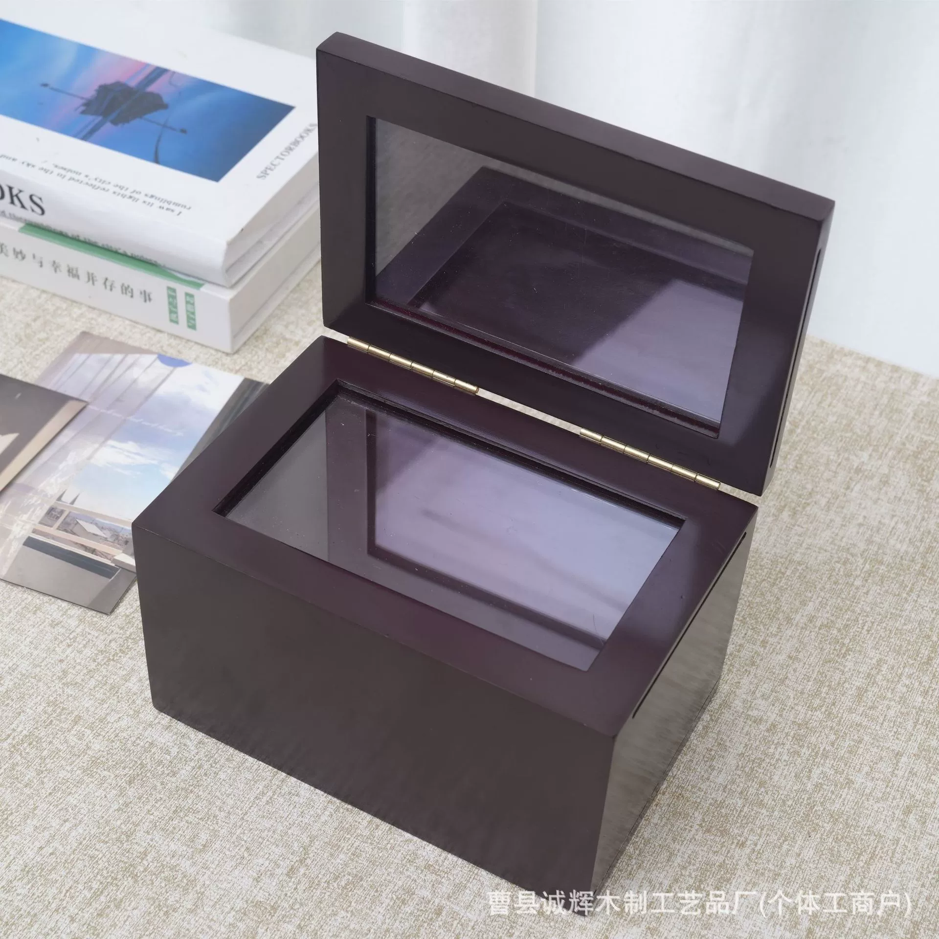 Трансграничная деревянная пепел для домашних животных с фоторамкой для домашних животных