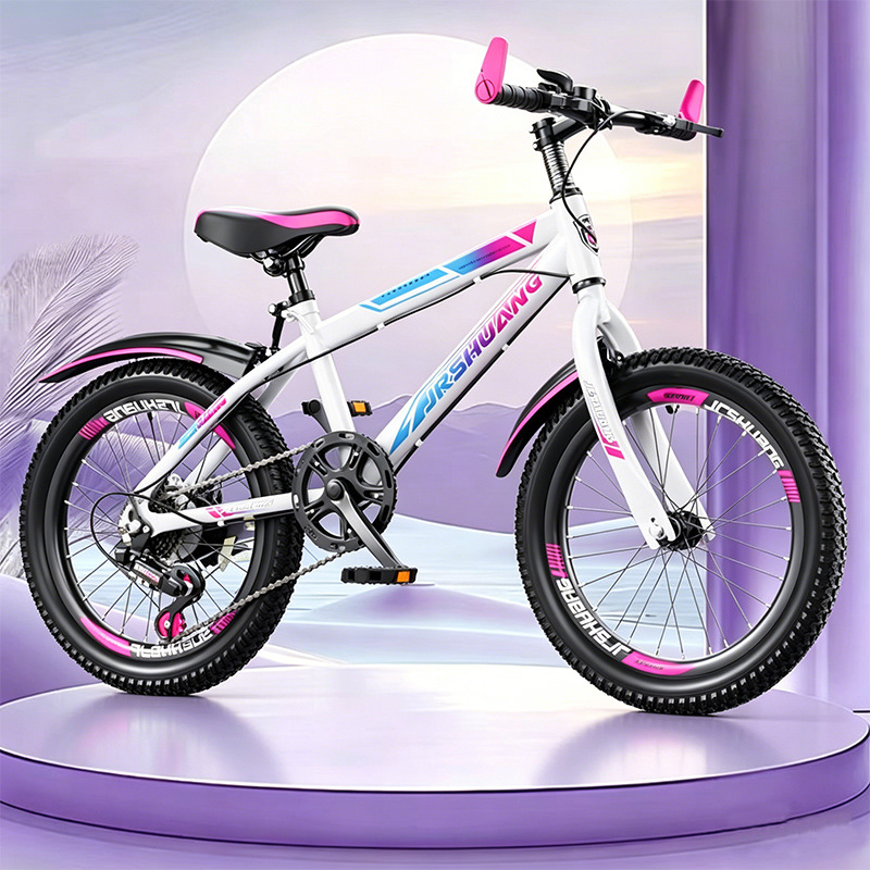 Bicicleta de montaña adolescente de velocidad única varón de velocidad de viaje ligero para mujeres 8 - 16 años de seguridad image 25