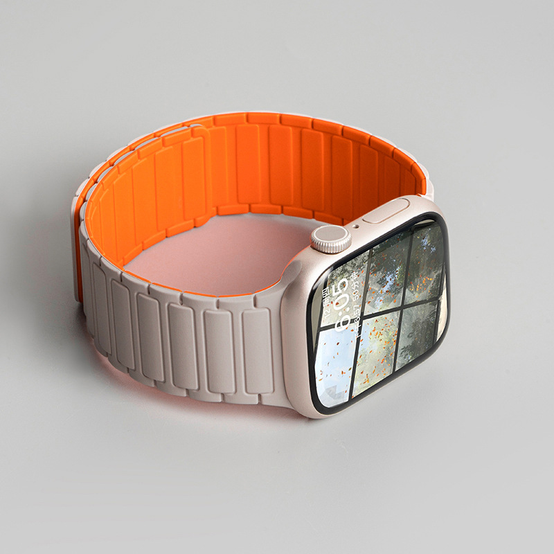 Artista Dai Zhang Jingyi es el mismo para iwatch11 correa S9 Apple S10 reloj 8 magnetic 3 silicona