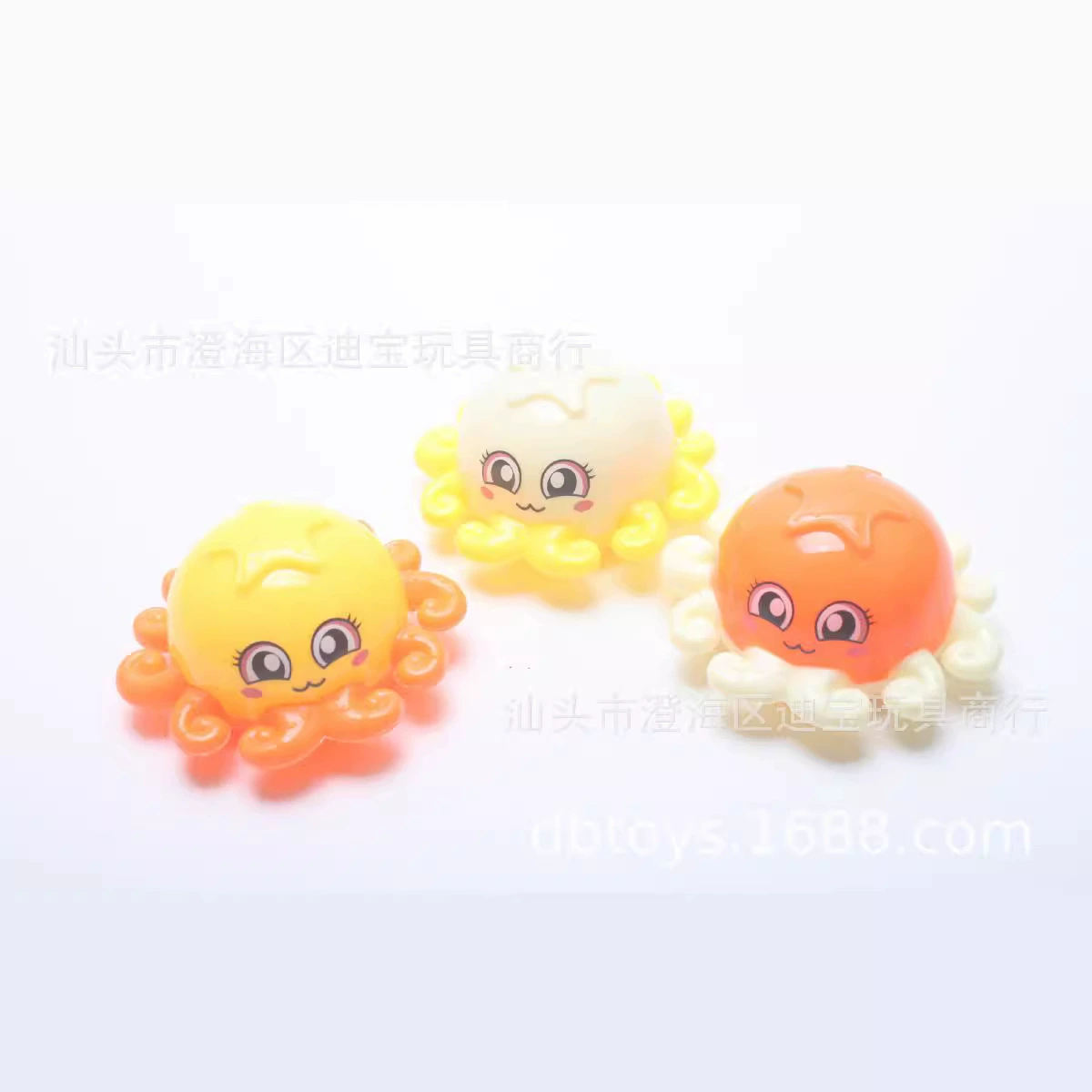 7cm Осьминог с откатным механизмом 75 мм гашапон игрушка в подарок