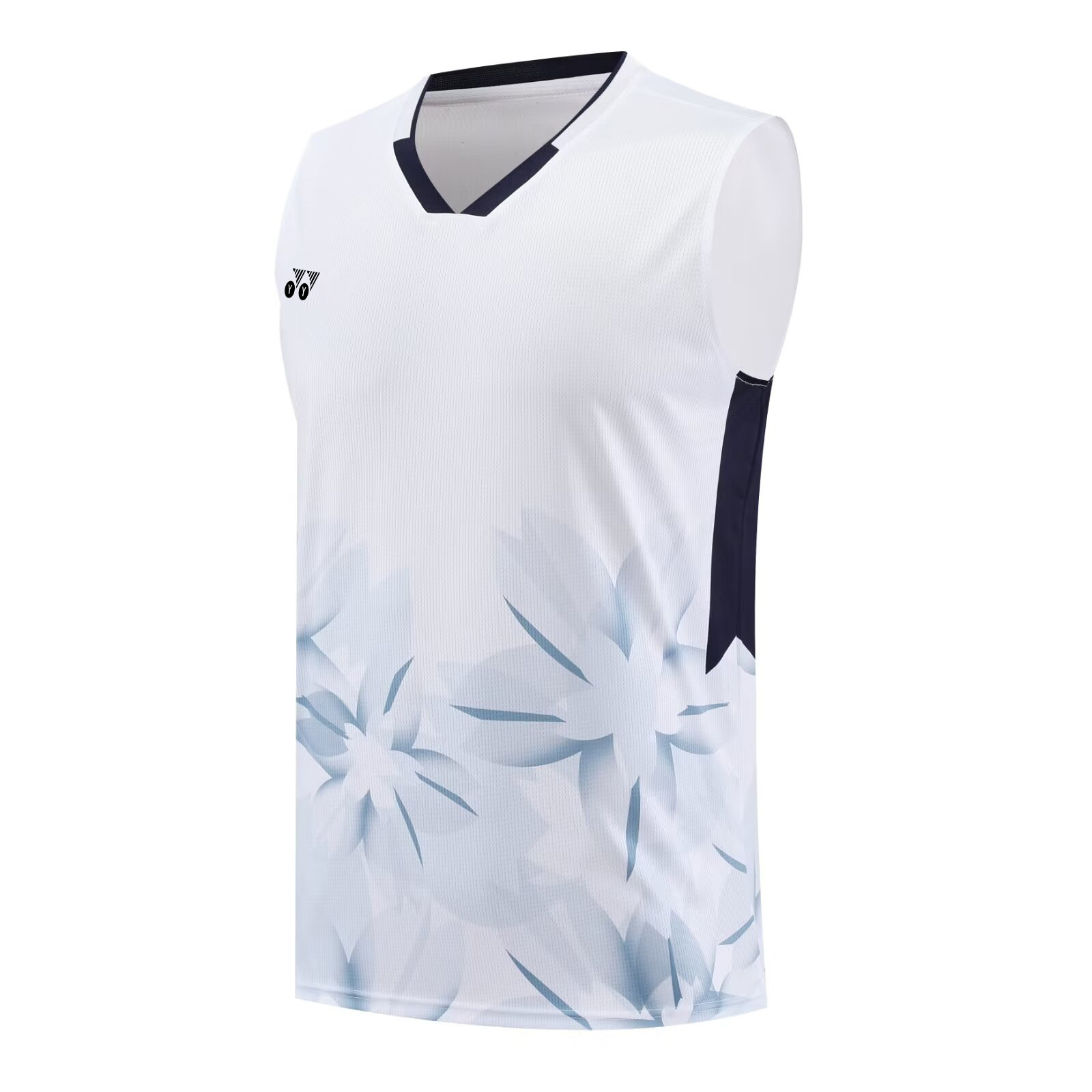 Badminton Clothing suit Men's and Women's Sports Short-sleeved Competition Sleeveless Training Ice Silk Quick-drying Vest Top Tennis T-shirt
