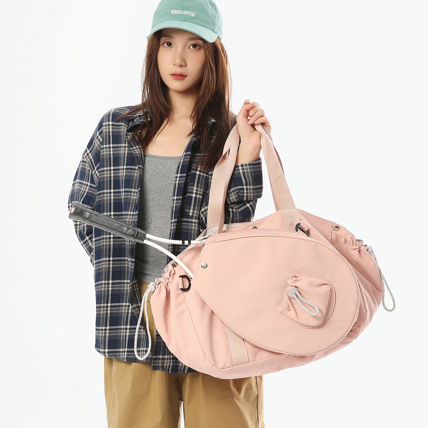 Nueva bolsa de tenis de gran capacidad, bolsa de hombro ligera, bolso de mano, mochila deportiva, bolso de bádminton, bolso de raqueta
