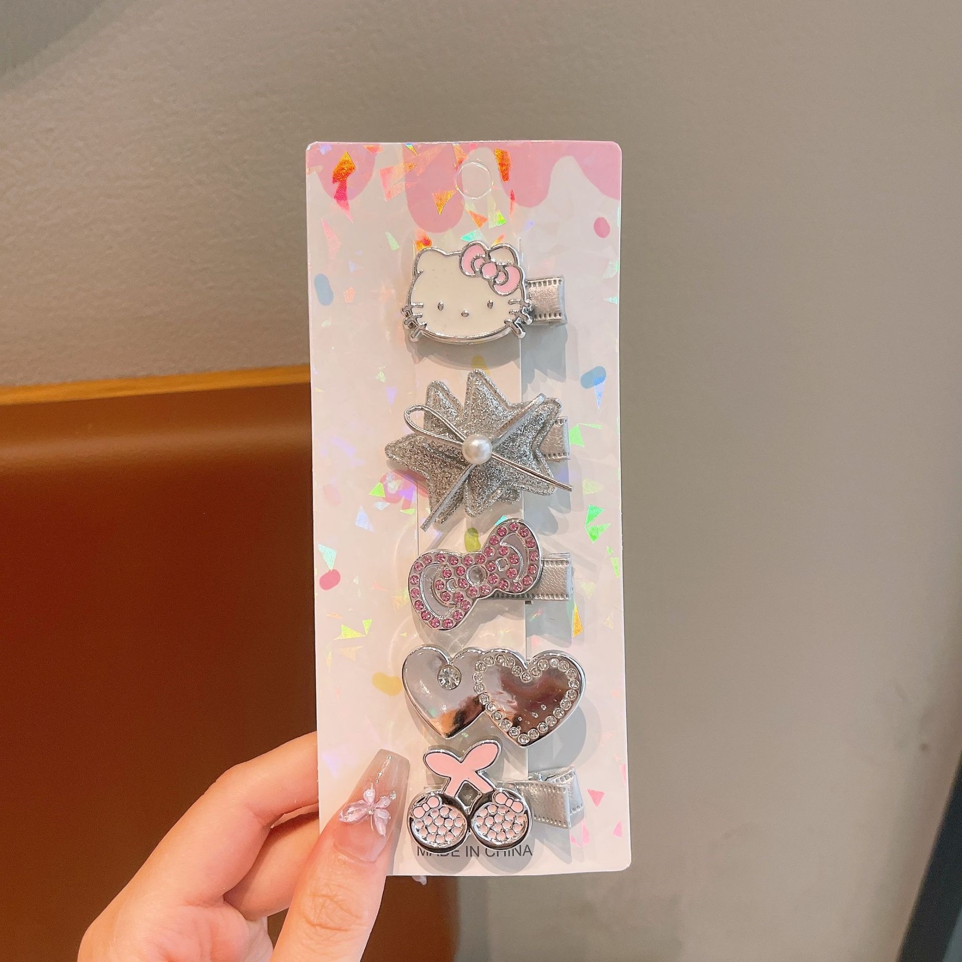 Nuevas tarjetas de cabello para niños dibujos animados clip para el cabello para mujeres adorables para el cabello para niñas pequeñas tarjetas de cabeza ventiladas clip de boca de pato