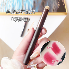 JONBOS Multi-functional Round Head Lip Brush, Blush Brush, Concealer Brush, Professional Makeup Brush for Artists, Portable Makeup Brush