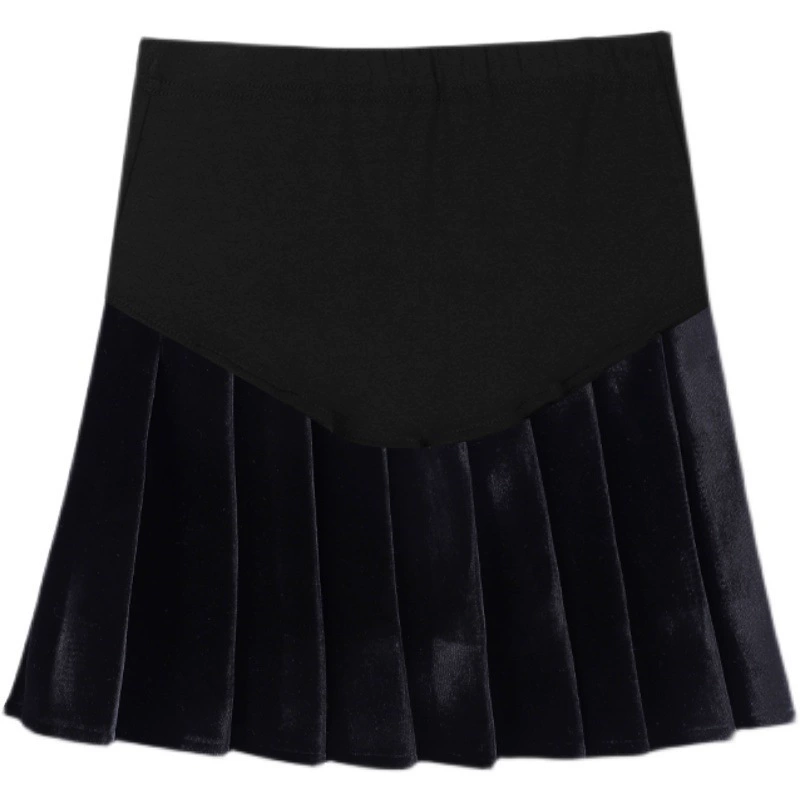 8860 по беременности и родам золотые бархатные шорты #