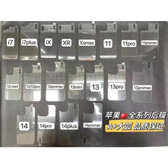 アップル16pro透明強化フィルムiphone14 pro/13/12/11/7pガラス保護バックフィルムを適用