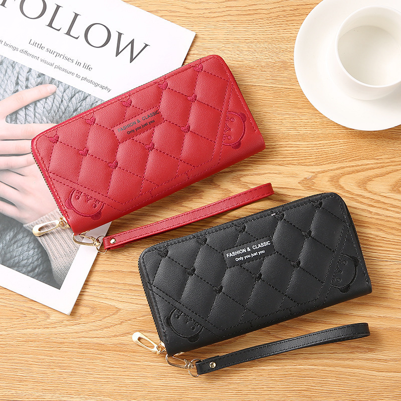 Cross-border New Style Hand Wallet Women's Long Zipper Multi-functional Versatile Wallet Large Capacity Mobile Phone Wallet Cross-border New Style Hand Wallet Women's Long Zipper Multi-functional Versatile Wallet Large Capacity Mobile Phone Wallet