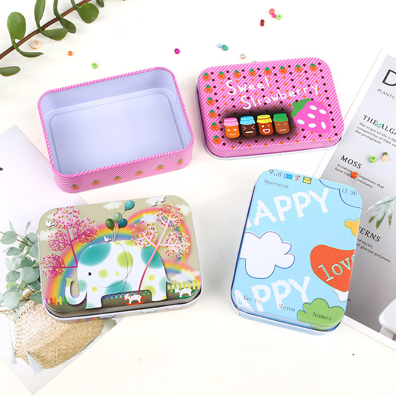 Korean Version Ins Black Clip 5.5cm Student Hair Accessory Iron Box Black False Hair Clip