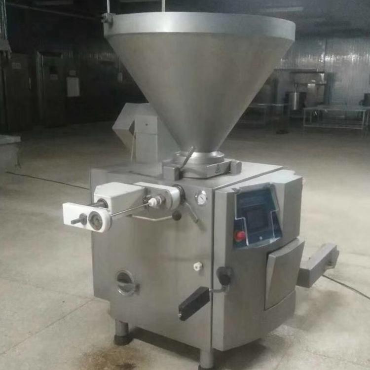 Máquina de enema de salchichas, máquina de llenado de salchichas de cerdo de acero inoxidable, máquina de enema hidráulico de salchichas de perro caliente automática