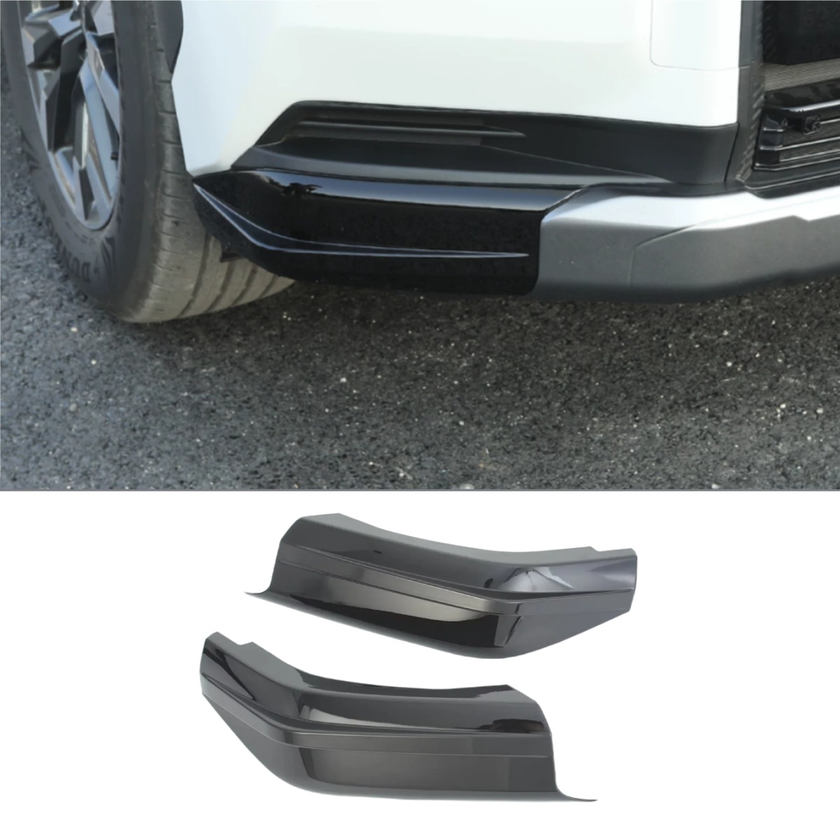 Suitable for Toyota Rav4 26 Models: Rearview Mirror, Fog Light Cover, Corner Protector, Rear Wing Side Cover, Rear Trim Strip