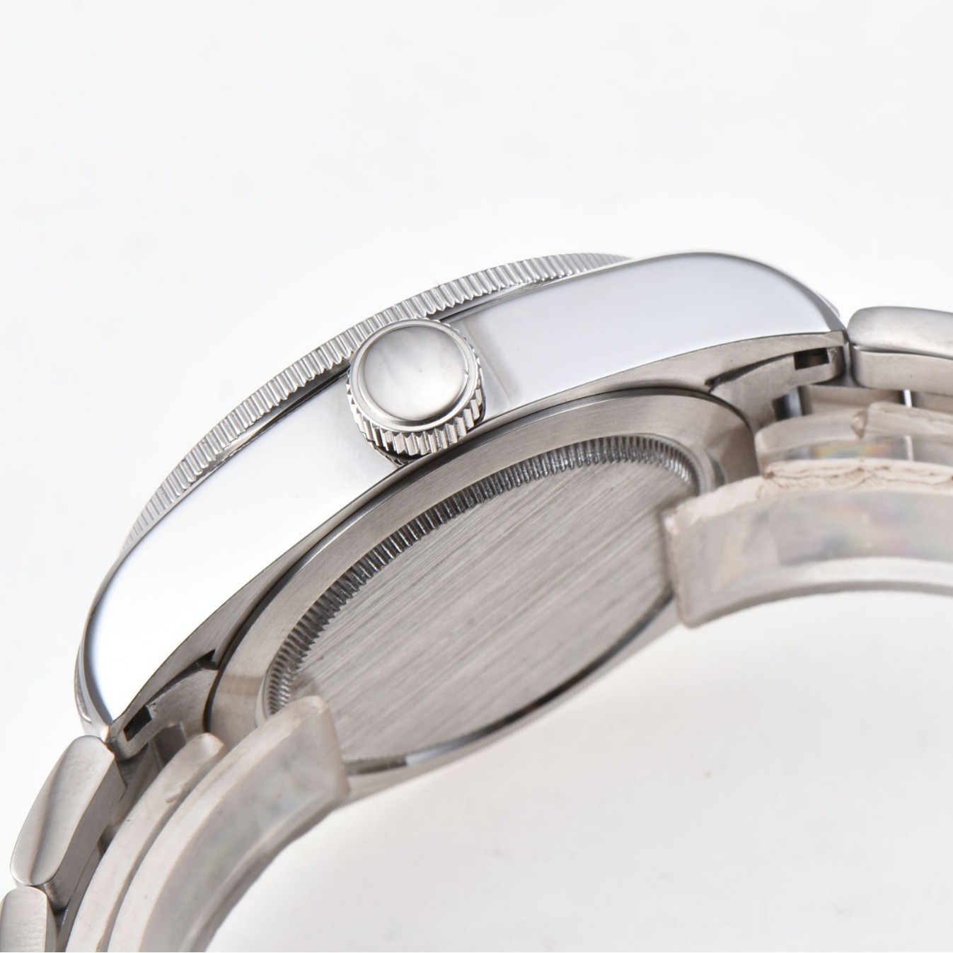 Reloj de acero inoxidable de cristal de zafiro Reloj de hombre luminoso impermeable Reloj mecánico de negocios para hombre Reloj mecánico automático