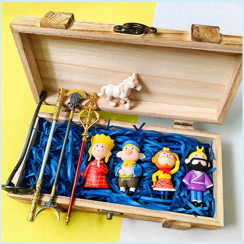 Набор фигурок «Путешествие на Запад»: Сунь Укун, Чжу Баджи, Тан Монах и ученики, детские новогодние игрушки для мальчика на день рождения