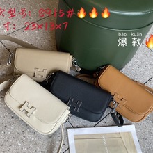 头层牛皮爆款小方包女士新款女包斜挎真皮通勤百搭轻奢单肩包bags