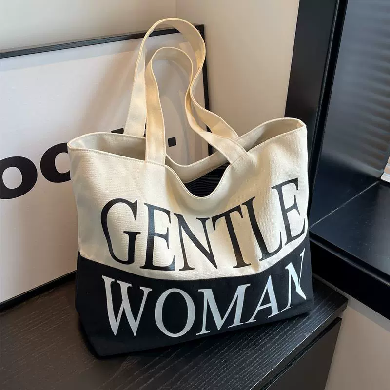 Емкий японский шоппинг-тай Bag для отдыха, универсальная льняная сумка для мамы и ребенка, сумка через плечо
