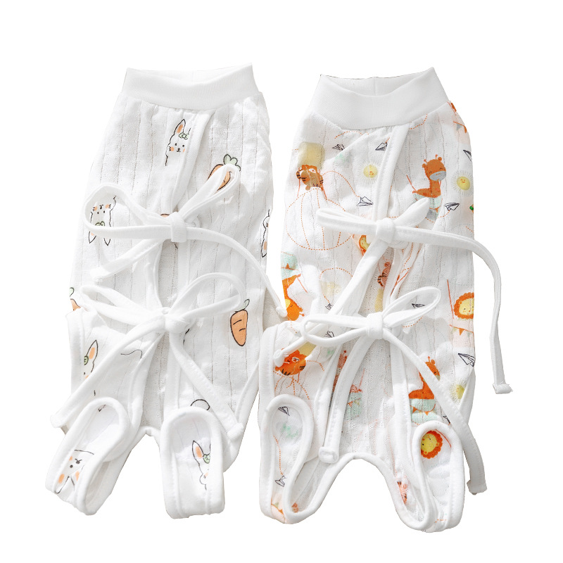 Primavera y verano dibujos animados lindo viento gato esterilización ropa de destete ajustable ropa de gato de protección postoperatoria