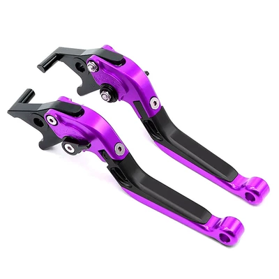 Rkf125 18-22 Motorcycle Modified — Motorcycle Handle Cover - purple-black-purple-no-logo