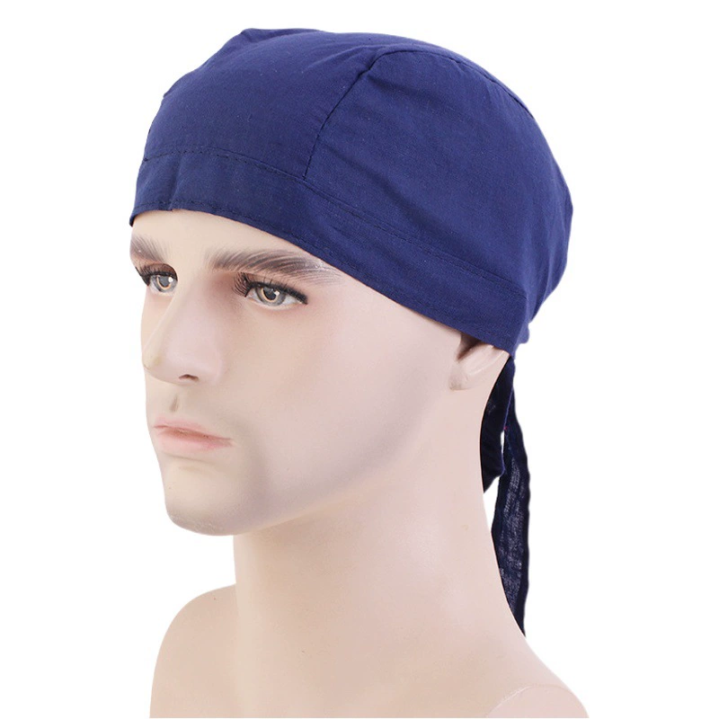 Чистый хлопок, однотонная пиратская шляпа, шляпа с лентой, мужская и женская шляпа Баотоу в стиле хип-хоп JDD-09A