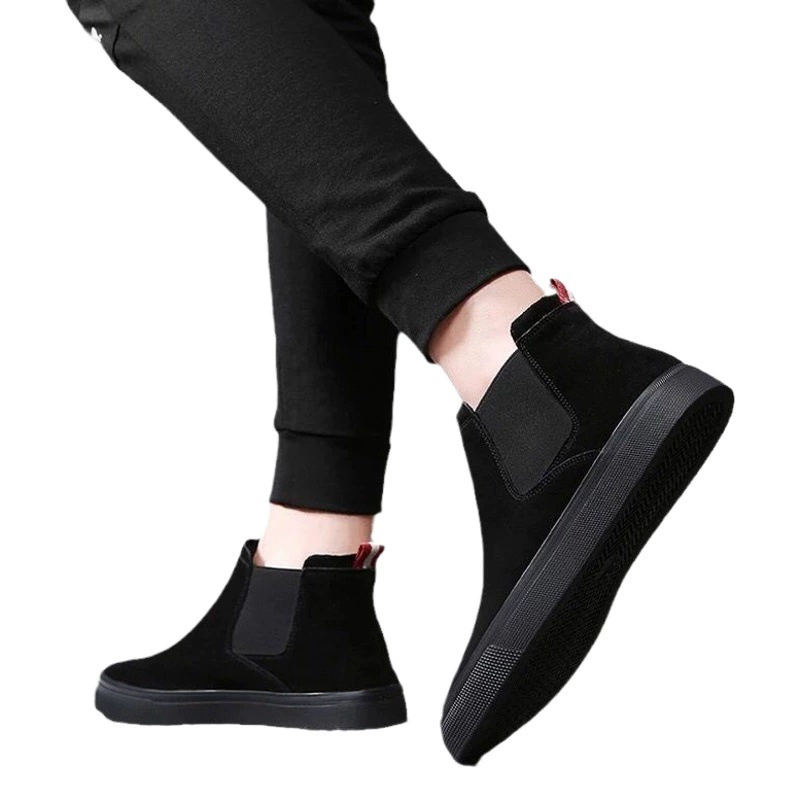 Теплые осенние и зимние мужские туфли