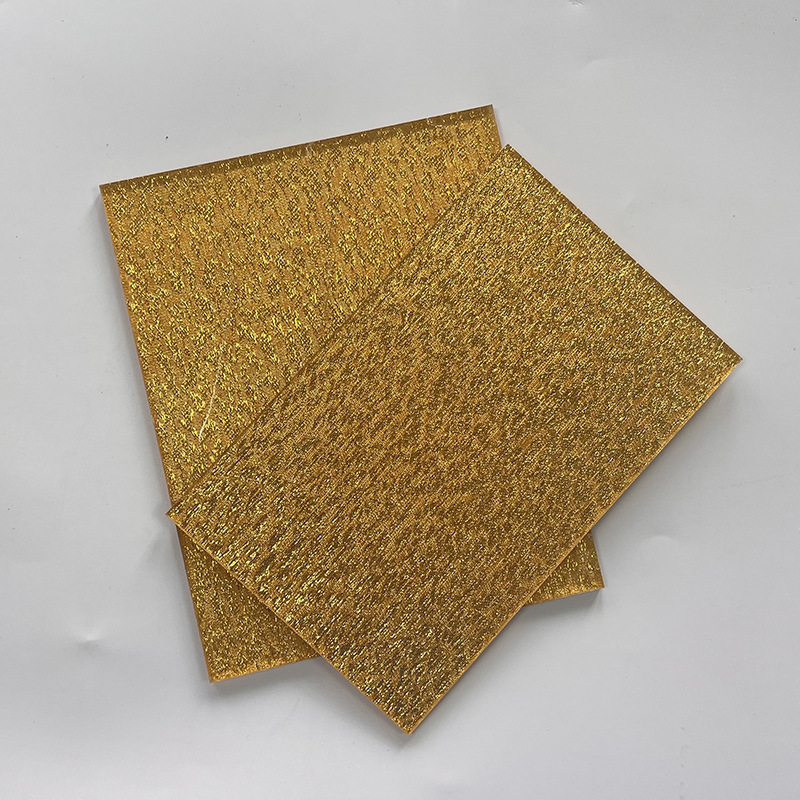 布金布银亚克力板材激光切割加工pmma板板5mm板布银板led