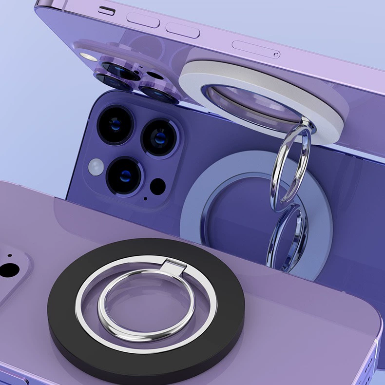 Magsafe Магнитное кольцо застежка держатель мобильного телефона Ультратонкий рабочий стол, чтобы преследовать драму складной алюминиевый сплав кронштейн оптовая продажа