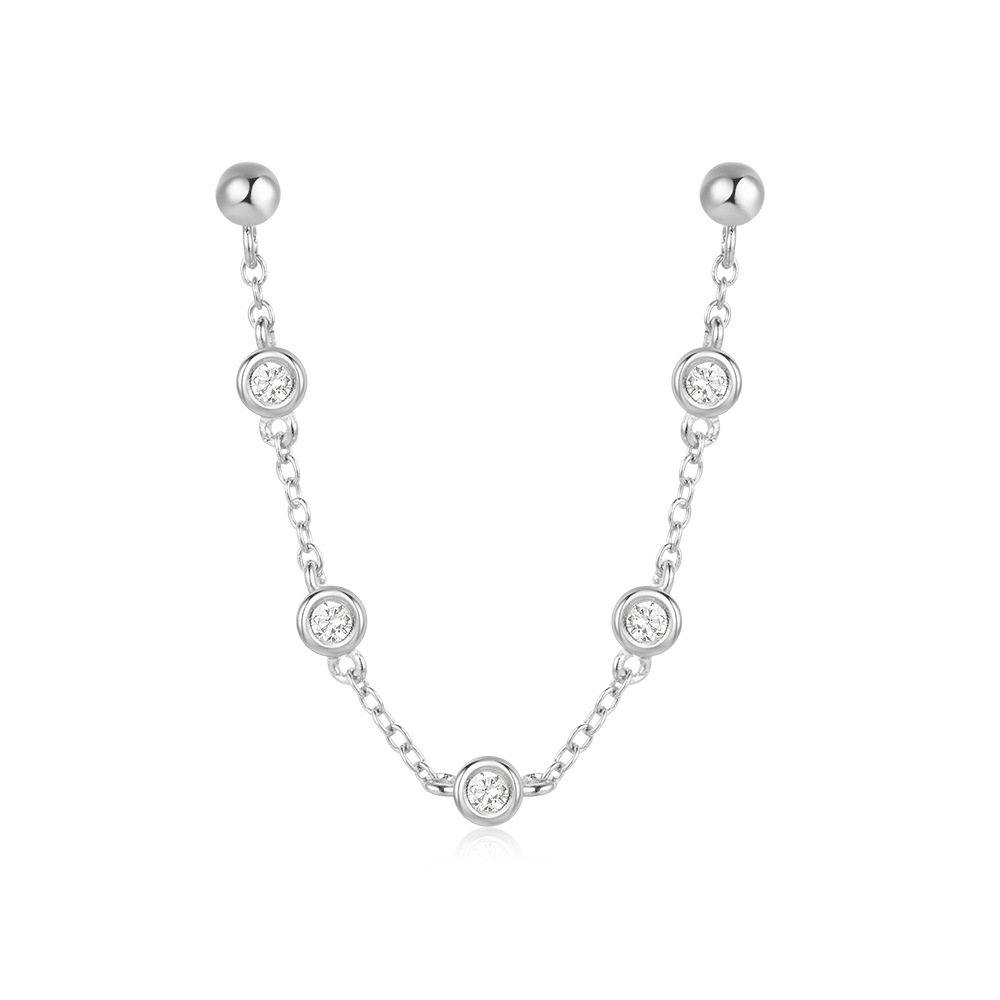 1g Weight 925 Sterling Silver Ear Needle Material Drop Earrings Classification 1 Piece Quantity Party, Tea Party Occasion 925 Sterling Silver Material Geometric Pattern All Seasons Season Women's Gender Plating Design Elegant, Simple Style Style 1 Piece 925 Sterling Silver 925 Sterling Silver Earrings Geometric Drop Earrings 32