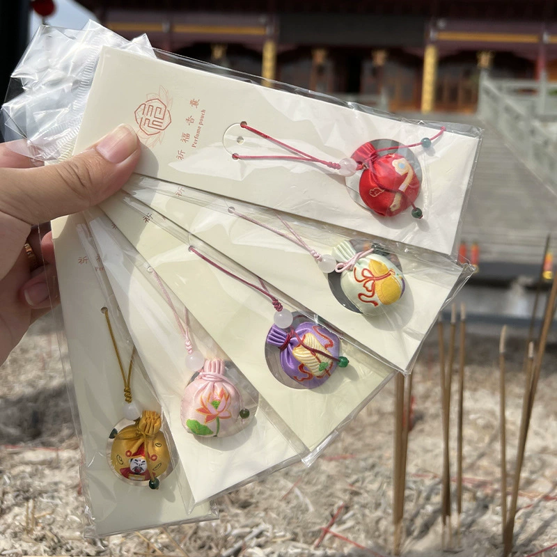 Мешочек-оберег для удачи и мира, с символикой культурных и природных объектов, подвеска-талисман, подарочный саше, маленький подарок для автомобиля, праздничный сувенир