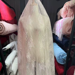 新款白色蕾丝布料服装花边面料 设计diy服装裙子礼服窗帘装饰辅料